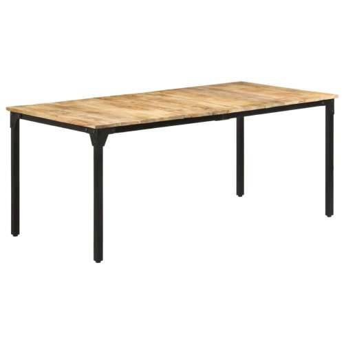 Blagovaonski stol 180 x 90 x 76 cm od grubog drva manga - 180 x 90 x 76 cm 1 Cijena
