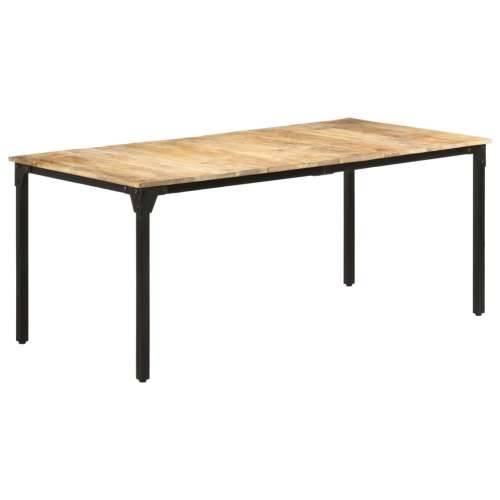 Blagovaonski stol 180 x 90 x 76 cm od grubog drva manga - 180 x 90 x 76 cm 1 Cijena