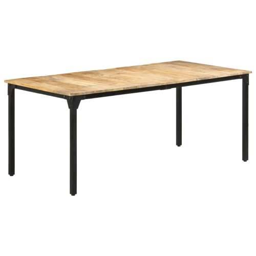 Blagovaonski stol 180 x 90 x 76 cm od grubog drva manga - 180 x 90 x 76 cm 1 Cijena