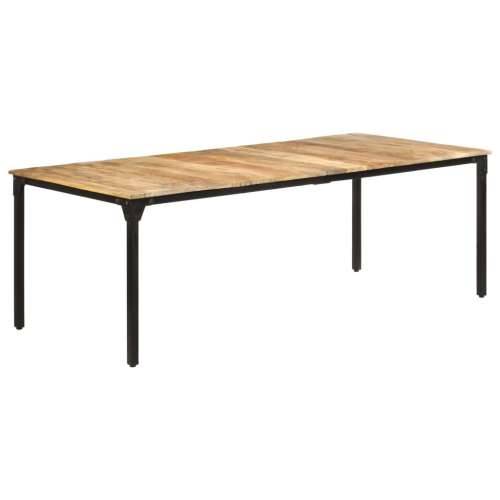 Blagovaonski stol 220 x 100 x 76 cm od grubog drva manga - 220 x 100 x 76 cm 1 Cijena