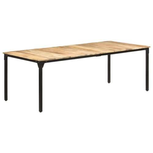 Blagovaonski stol 220 x 100 x 76 cm od grubog drva manga - 220 x 100 x 76 cm 1 Cijena