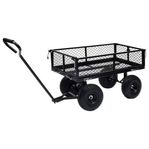 Vrtna ručna kolica crna 250 kg - Crna 1 250 kg Cijena