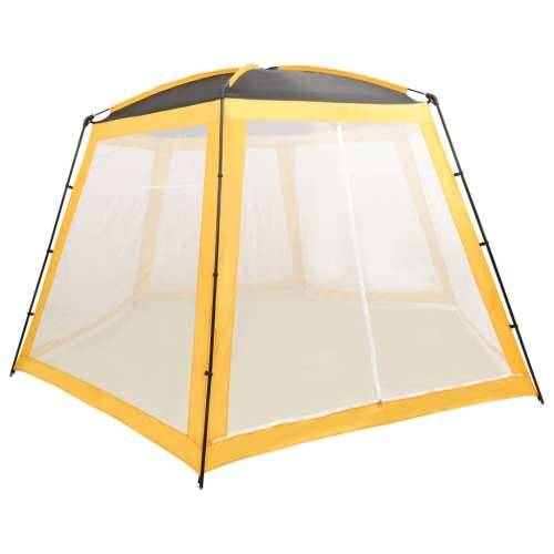 Šator za bazen od tkanine 500 x 433 x 250 cm žuti Cijena