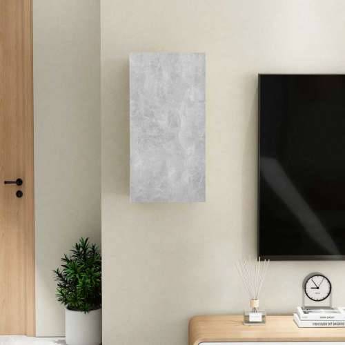 TV ormarić boja betona 30,5 x 30 x 60 cm od konstruiranog drva - Beton siva 1 60 cm Cijena