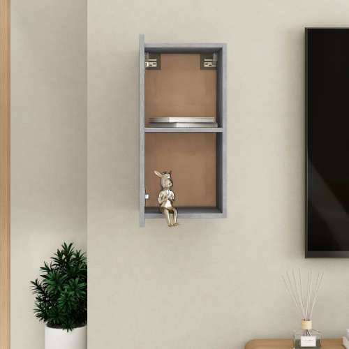 TV ormarić boja betona 30,5 x 30 x 60 cm od konstruiranog drva - Beton siva 1 60 cm Cijena