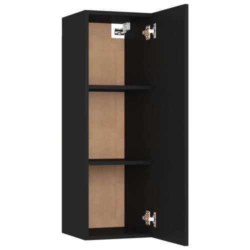 TV ormarić crni 30,5 x 30 x 90 cm od konstruiranog drva - Crna 1 90 cm Cijena