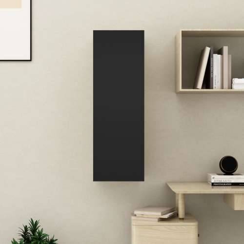 TV ormarić crni 30,5 x 30 x 90 cm od konstruiranog drva - Crna 1 90 cm Cijena