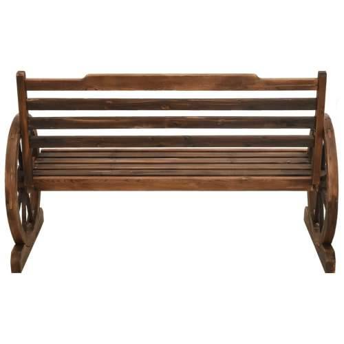 Vrtna klupa 112 cm od masivne jelovine - 112 cm 1 Cijena