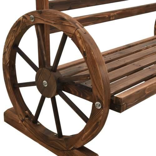 Vrtna klupa 112 cm od masivne jelovine - 112 cm 1 Cijena