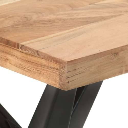 Blagovaonski stol 120 x 60 x 76 cm od masivnog bagremovog drva - Izbijeljeno 120 x 60 x 76 cm 1 Masivno bagremovo drvo Cijena