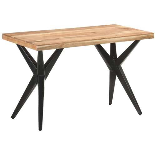 Blagovaonski stol 120 x 60 x 76 cm od masivnog bagremovog drva - Izbijeljeno 120 x 60 x 76 cm 1 Masivno bagremovo drvo Cijena