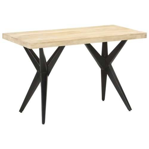 Blagovaonski stol 120 x 60 x 76 cm od masivnog drva manga - Prirodna 120 x 60 x 76 cm 1 masivno drvo manga Cijena
