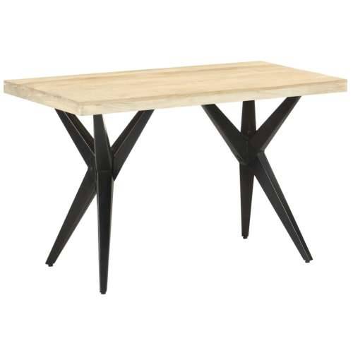 Blagovaonski stol 120 x 60 x 76 cm od masivnog drva manga - Prirodna 120 x 60 x 76 cm 1 masivno drvo manga Cijena