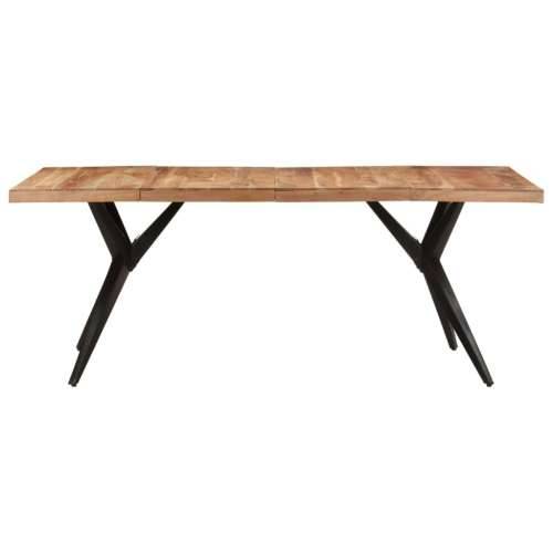 Blagovaonski stol 200 x 90 x 76 cm od masivnog drva bagrema - Izbijeljeno 200 x 90 x 76 cm 1 Masivno bagremovo drvo Cijena