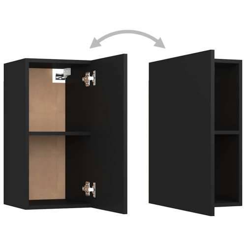 TV ormarić crni 30,5 x 30 x 60 cm konstruirano drvo - Crna 1 60 cm Cijena
