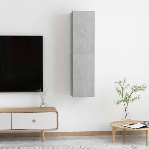 TV ormarići 2 kom boja betona 30,5x30x60 cm konstruirano drvo - Beton siva 2 60 cm Cijena