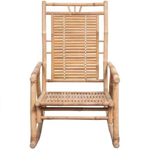 Stolica za ljuljanje od bambusa s jastukom Cijena