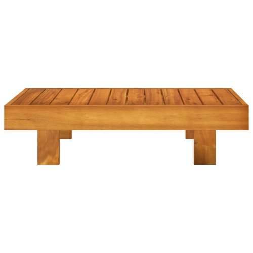 2-dijelna vrtna garnitura s krem bijelim jastucima drvo bagrema - Krema 1 corner sofa + table Cijena
