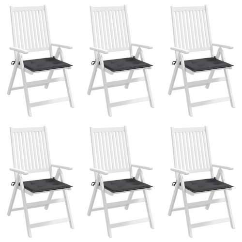 Jastuci za vrtne stolice 6 kom antracit 40x40x4 cm od tkanine - Antracit 40 x 40 x 3 cm 6 Cijena