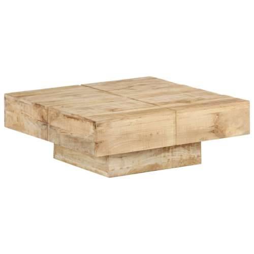 Stolić za kavu 80 x 80 x 28 cm od masivnog drva manga - 80 x 80 x 28 cm 1 masivno drvo manga Cijena