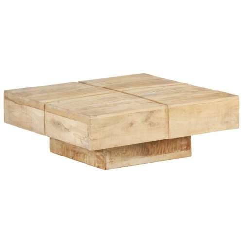 Stolić za kavu 80 x 80 x 28 cm od masivnog drva manga - 80 x 80 x 28 cm 1 masivno drvo manga Cijena