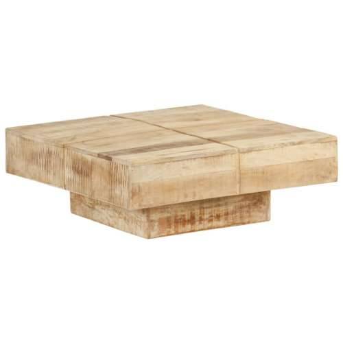 Stolić za kavu 80 x 80 x 28 cm od masivnog drva manga - 80 x 80 x 28 cm 1 masivno drvo manga Cijena