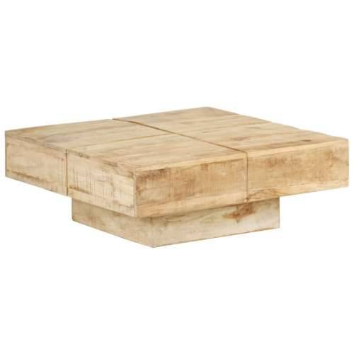 Stolić za kavu 80 x 80 x 28 cm od masivnog drva manga - 80 x 80 x 28 cm 1 masivno drvo manga Cijena