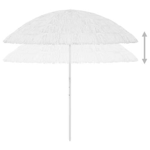 Suncobran za plažu Hawaii bijeli 300 cm Bijela 300 cm 1 Cijena