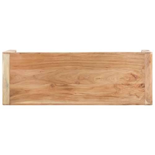 Klupa od masivnog bagremovog drva 110 x 38 x 46 cm - 110 x 38 x 46 cm Cijena