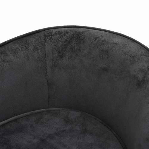 Sofa za pse tamnosiva 69 x 49 x 40 cm plišana - Tamno siva Cijena