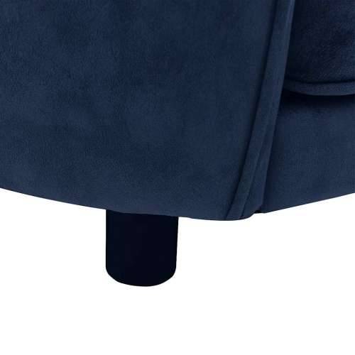 Sofa za pse plava 69 x 49 x 40 cm plišana - Plava Cijena