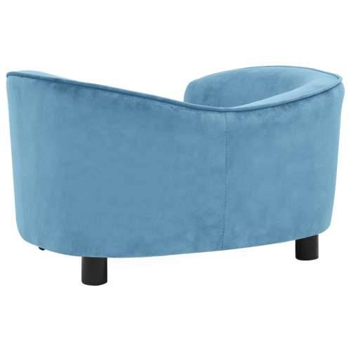 Sofa za pse tirkizna 69 x 49 x 40 cm plišana - Tirkizna Cijena