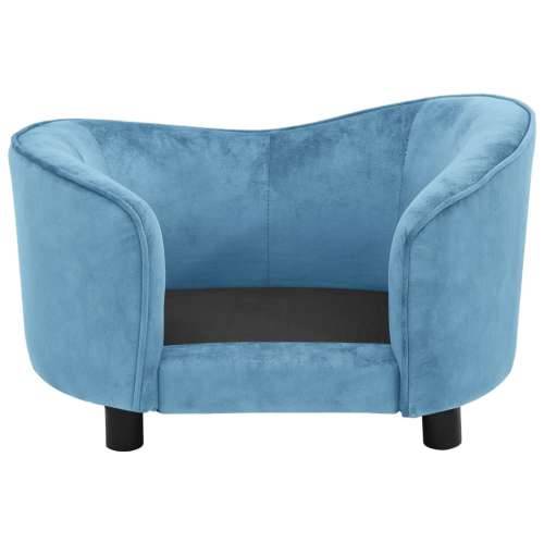 Sofa za pse tirkizna 69 x 49 x 40 cm plišana - Tirkizna Cijena