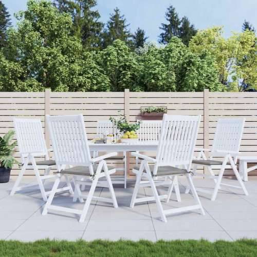 Jastuci za vrtne stolice 6 kom sivi 40x40x4 cm od tkanine - Siva 40 x 40 x 3 cm 6 Cijena