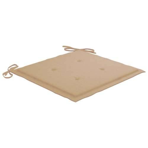 5-dijelni sklopivi vrtni blagovaonski set od bambusa - Bež 40 x 40 x 4 cm 4 Cijena