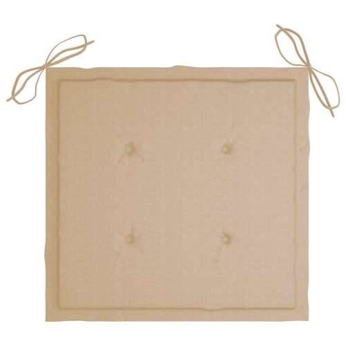 5-dijelni sklopivi vrtni blagovaonski set od bambusa - Bež 40 x 40 x 4 cm 4 Cijena