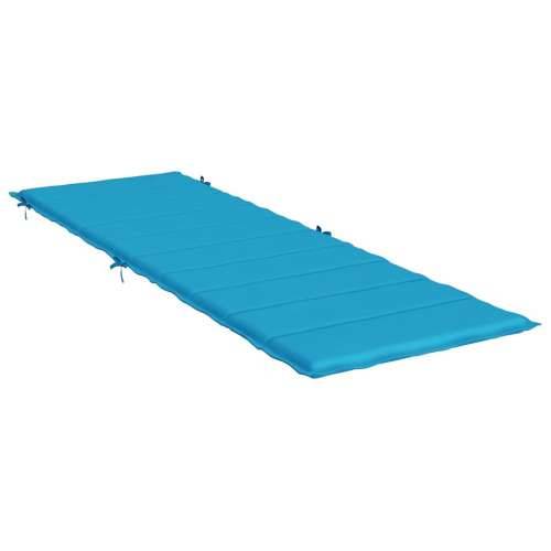 Jastuk za ležaljku plavi 186x58x4 cm od tkanine Oxford - Plava 1 Cijena