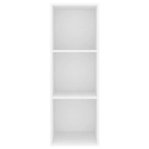 Zidni TV ormarić bijeli 37 x 37 x 107 cm od konstruiranog drva - Bijela 1 107 cm Cijena