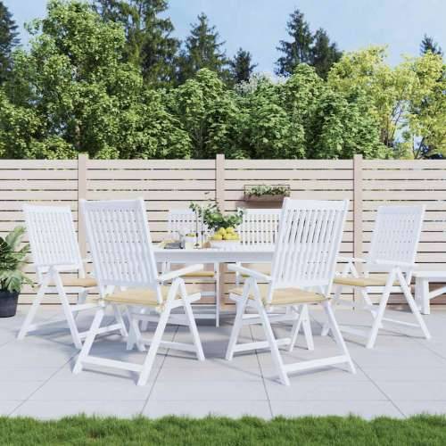 Jastuci za vrtne stolice 6 kom bež 50x50x4 cm od tkanine Oxford - Bež 50 x 50 x 3 cm 6 Cijena