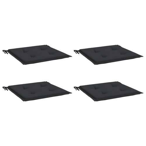 Jastuci za vrtne stolice 4 kom crni 50x50x4 cm tkanina Oxford - Crna 50 x 50 x 3 cm 4 Cijena