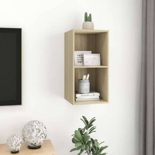 Zidni TV ormarić boja hrasta 37 x 37 x 72 cm konstruirano drvo - sonoma hrast 1 72 cm Cijena