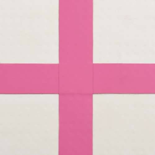 Strunjača na napuhavanje s crpkom 60 x 100 x 15 cm PVC roza - Siva i ružičasta 60 x 100 x 15 cm 1 Cijena