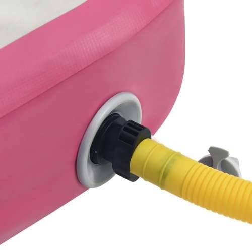 Strunjača na napuhavanje s crpkom 60 x 100 x 15 cm PVC roza - Siva i ružičasta 60 x 100 x 15 cm 1 Cijena