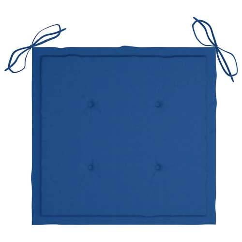 5-dijelni sklopivi vrtni blagovaonski set od bambusa - Kraljevski plava 40 x 40 x 4 cm 4 Cijena