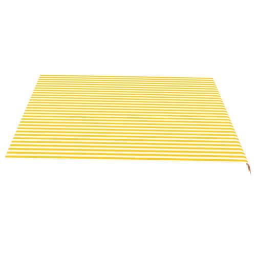 Zamjenska tkanina za tendu žuto-bijela 4,5 x 3,5 m Cijena