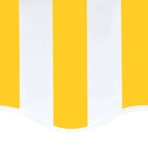 Zamjenska tkanina za tendu žuto-bijela 4,5 x 3,5 m Cijena