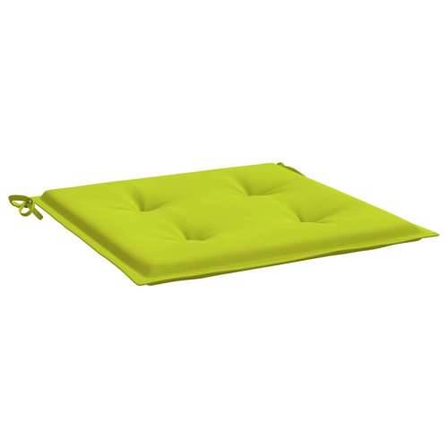 Jastuci za vrtne stolice 4 kom zeleni 40x40x4 cm od tkanine - Svjetlozelena 40 x 40 x 3 cm 4 Cijena