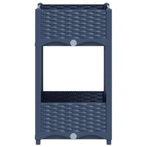 Povišena gredica 80 x 40 x 71 cm od polipropilena - Plavo-siva 80 x 40 x 71 cm 1 Cijena