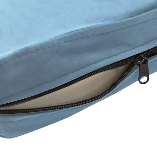 Sofa za pse tirkizna 72 x 45 x 30 cm plišana - Tirkizna Cijena
