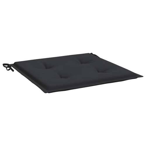 Jastuci za vrtne stolice 6 kom crni 40x40x4 cm od tkanine - Crna 40 x 40 x 3 cm 6 Cijena
